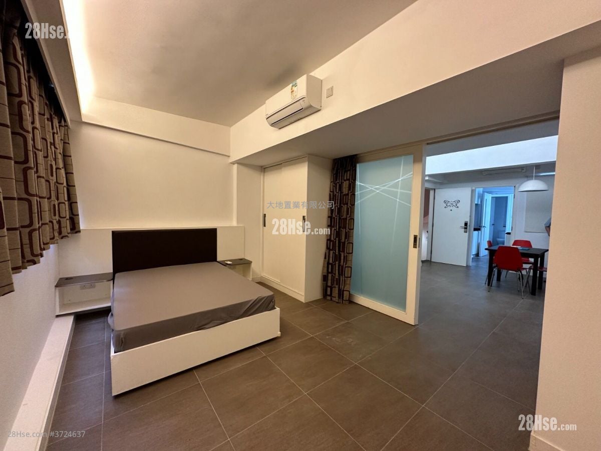 晴峰居 租盘 1 房 , 1 浴室 548 平方尺