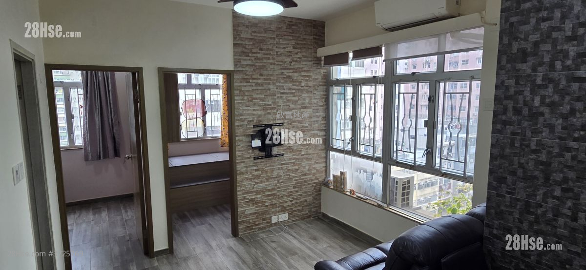 荃灣花園 租盤 2 房 , 1 浴室 375 平方呎