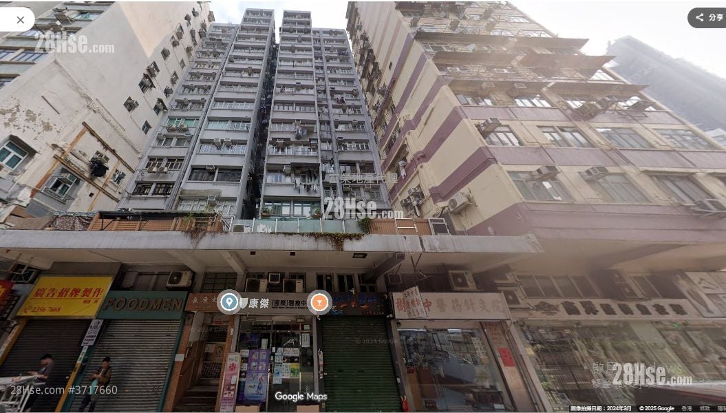 长康大厦 售盘 2 房 , 1 浴室 220 平方尺