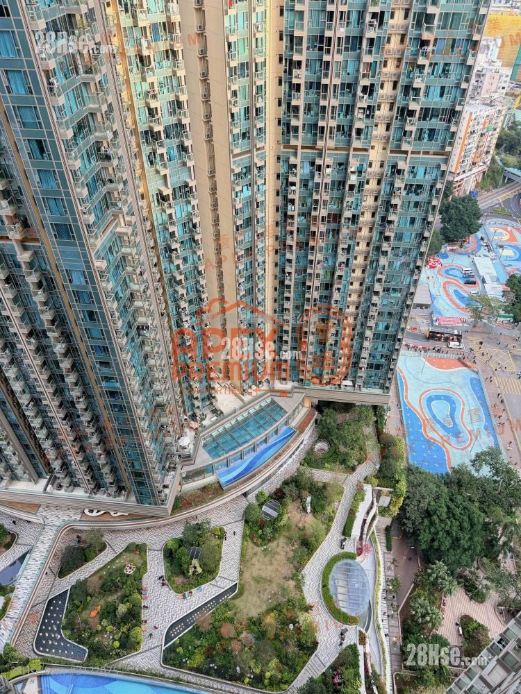 凯滙 租盘 2 房 , 1 浴室 594 平方尺