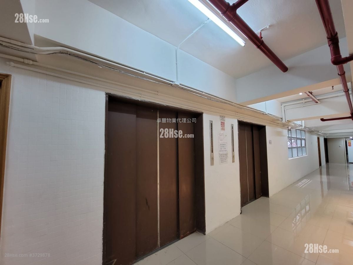 榮吉工業大廈 租盤 1 房 880 平方呎