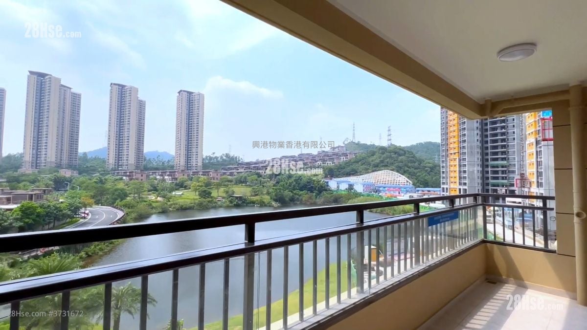 珠海北·华发湖景洋房，半山别墅 售盘 3 房 , 2 浴室