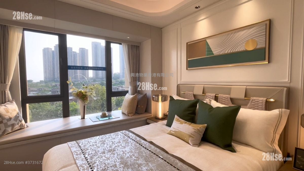 珠海北·华发湖景洋房，半山别墅 售盘 3 房 , 2 浴室