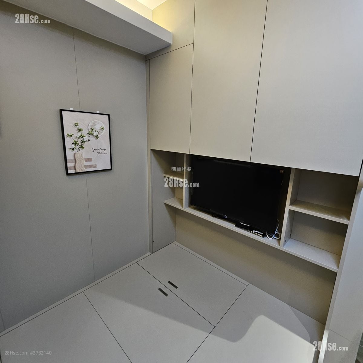 泰港大厦 租盘 开放式间隔 , 1 浴室 120 平方尺