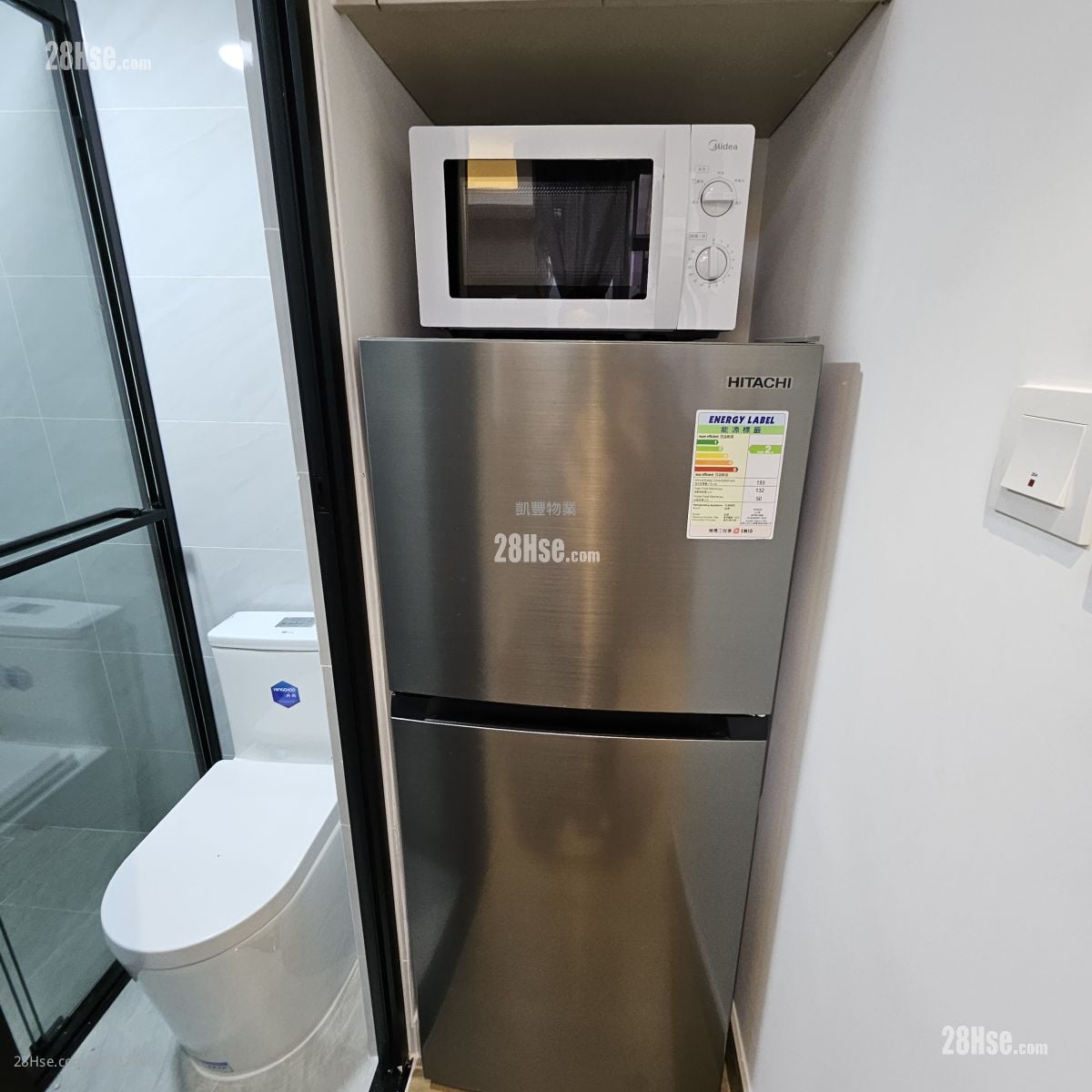 泰港大厦 租盘 开放式间隔 , 1 浴室 120 平方尺