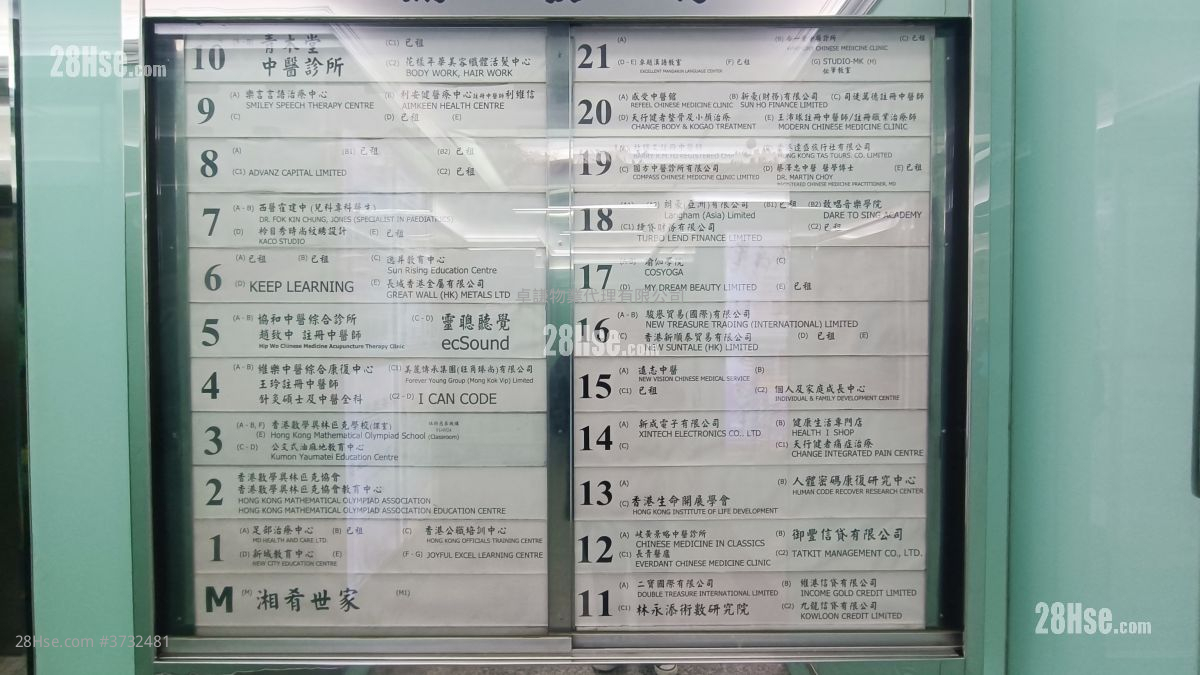 弥敦行 租盘 1 厕所