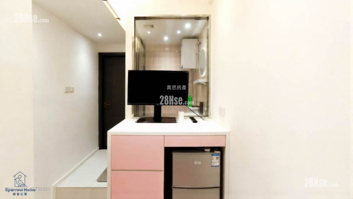 增祥大厦 租盘 开放式间隔 , 1 浴室 100 平方尺