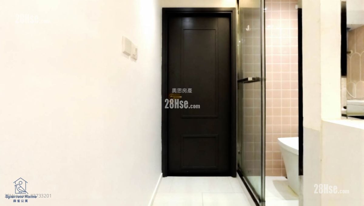 增祥大厦 租盘 开放式间隔 , 1 浴室 100 平方尺