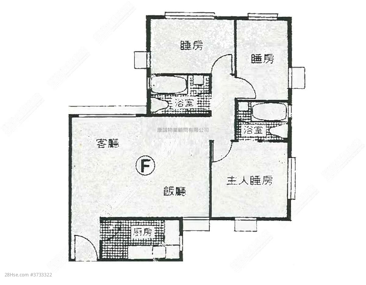 Tat Chee Court Sell 3 Bedrooms , 2 Bathrooms 649 ft²