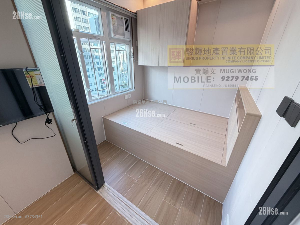 寶翠大樓 租盤 1 房 , 1 浴室 200 平方呎