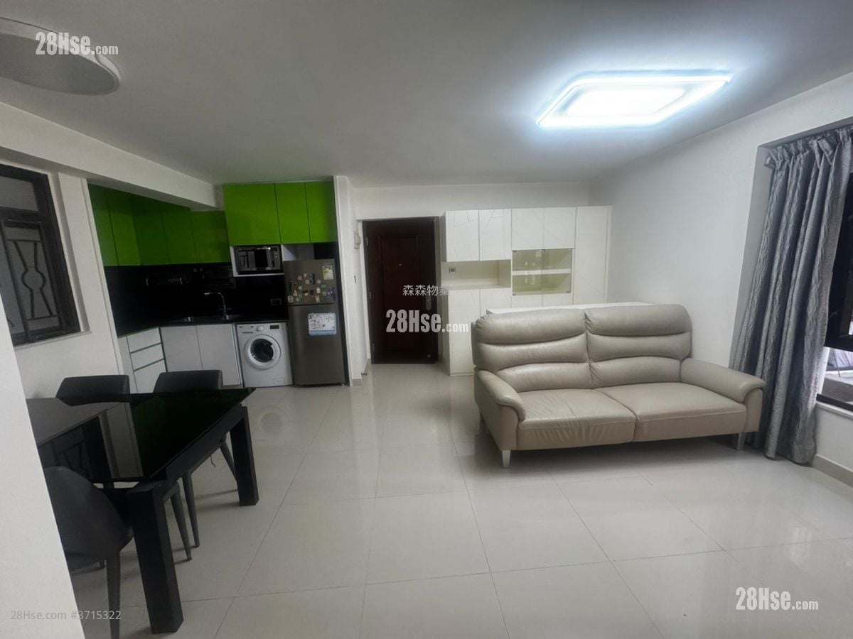 丹拿花园 租盘 2 房 , 1 浴室 527 平方尺