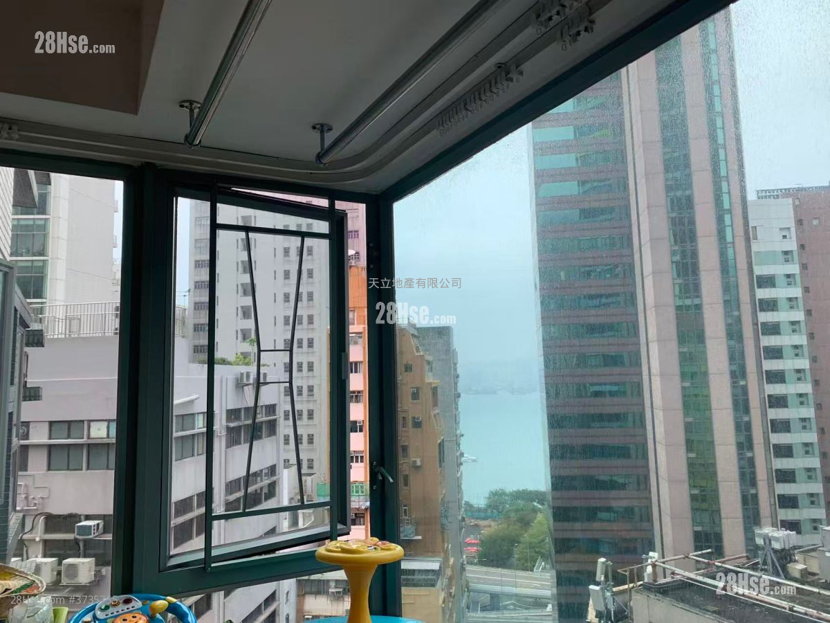 帝后華庭 租盤 2 房 , 1 浴室 393 平方呎