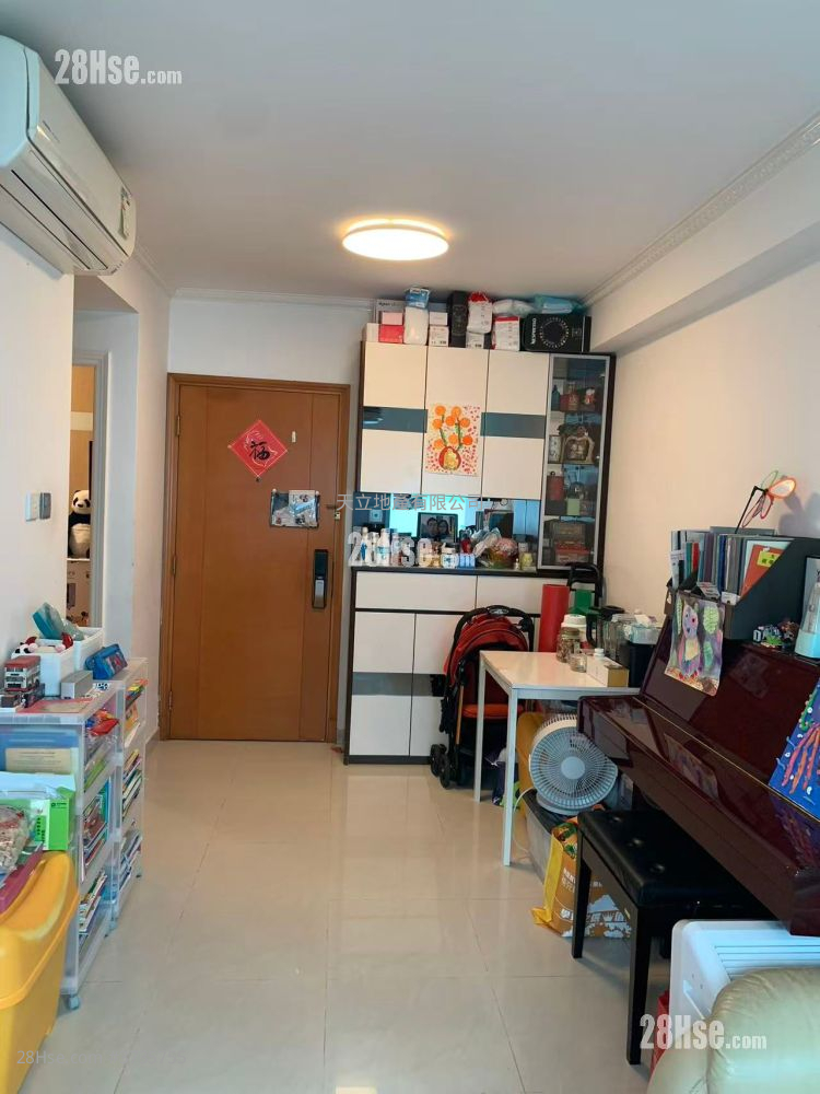 帝后華庭 租盤 2 房 , 1 浴室 393 平方呎