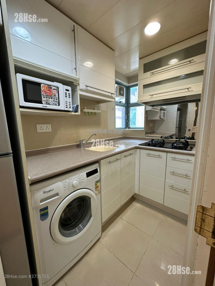 帝后華庭 租盤 2 房 , 1 浴室 393 平方呎