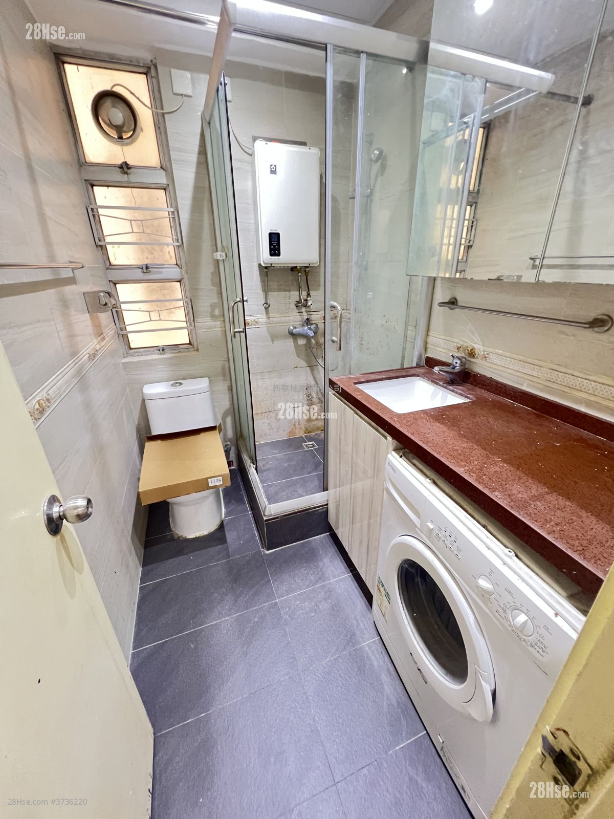 麗晶花園 租盤 2 房 , 1 浴室 407 平方呎