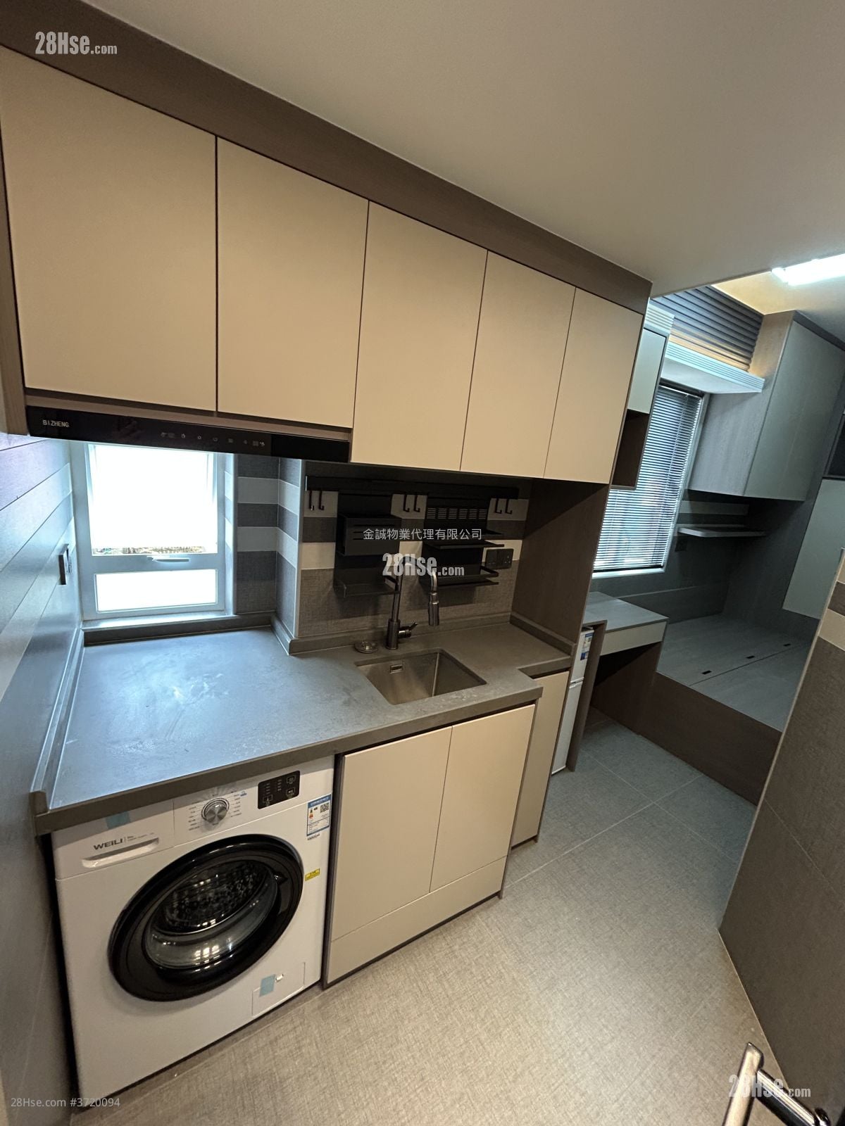 恒隆大厦 租盘 开放式间隔 , 1 浴室 160 平方尺