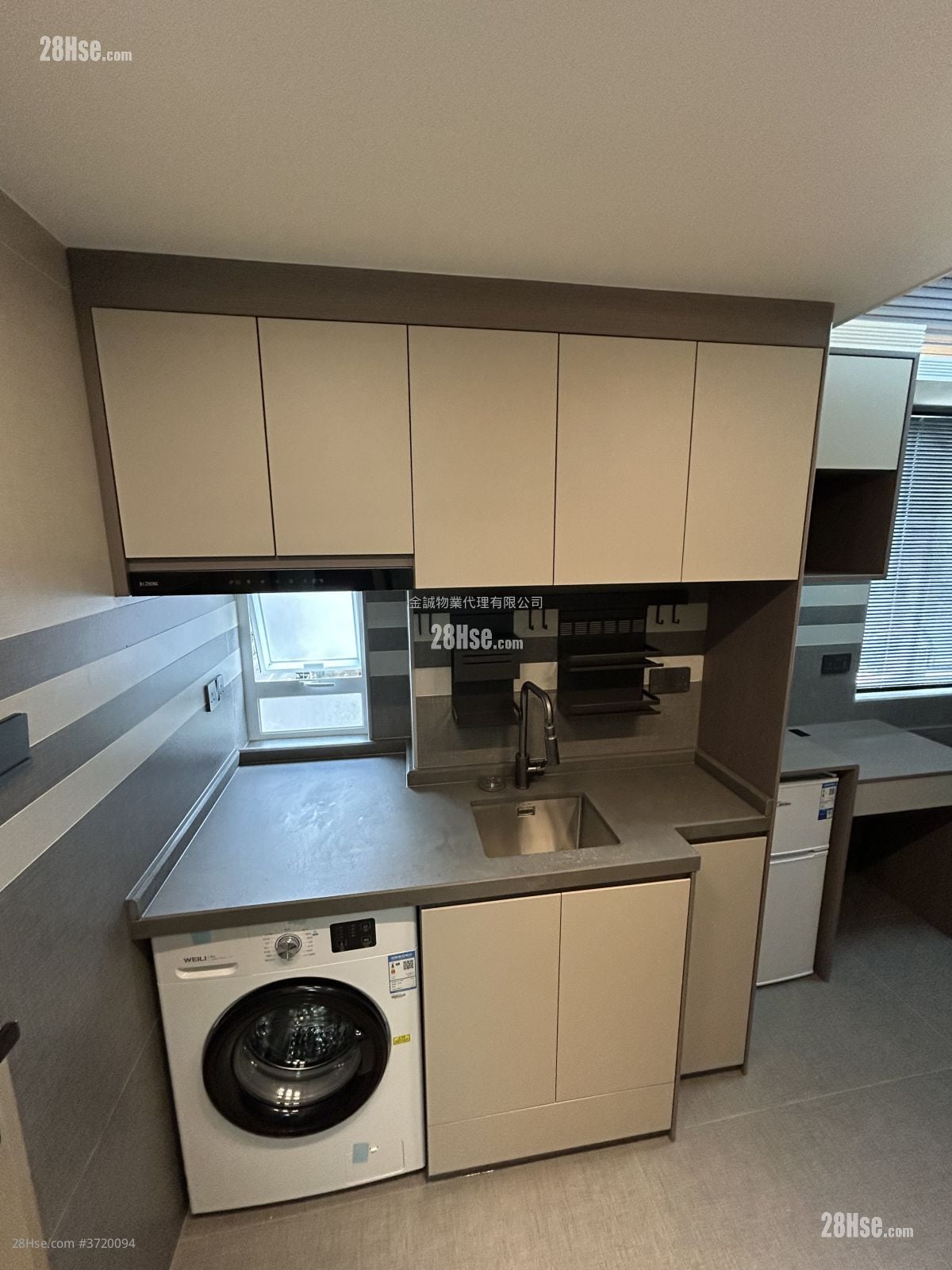 恒隆大厦 租盘 开放式间隔 , 1 浴室 160 平方尺