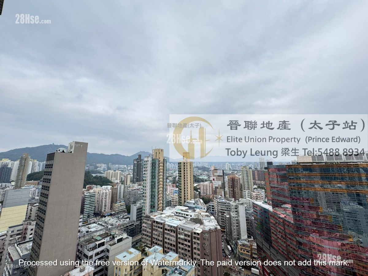 百匯軒 租盤 2 房 , 1 浴室 468 平方呎