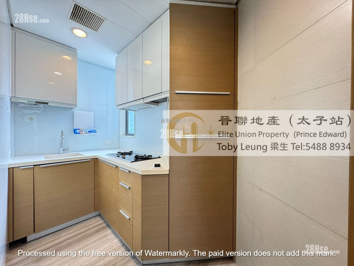 百匯軒 租盤 2 房 , 1 浴室 468 平方呎