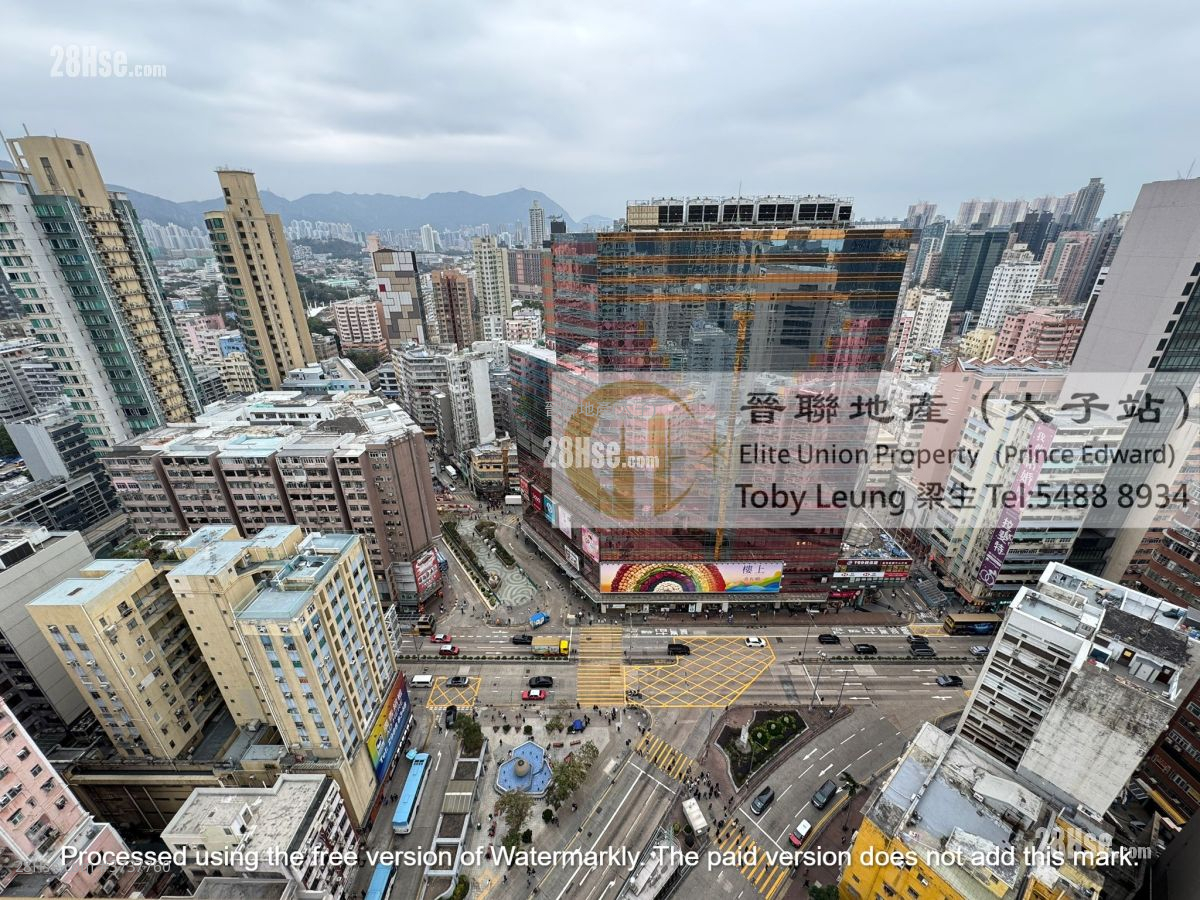 百匯軒 租盤 2 房 , 1 浴室 468 平方呎