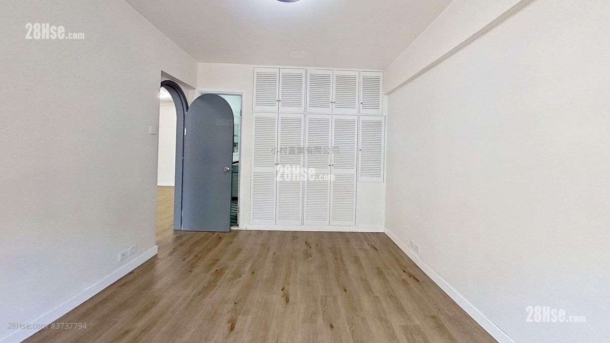 主人房: 翠華園 租盤 3 房 , 2 浴室 1,076 平方呎