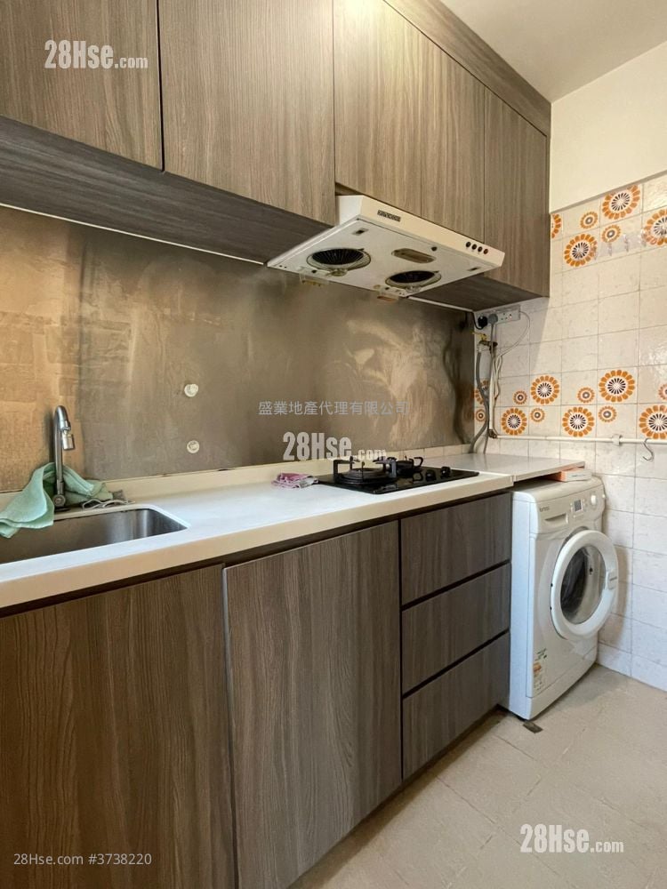 荃灣中心 租盤 2 房 , 1 浴室 380 平方呎