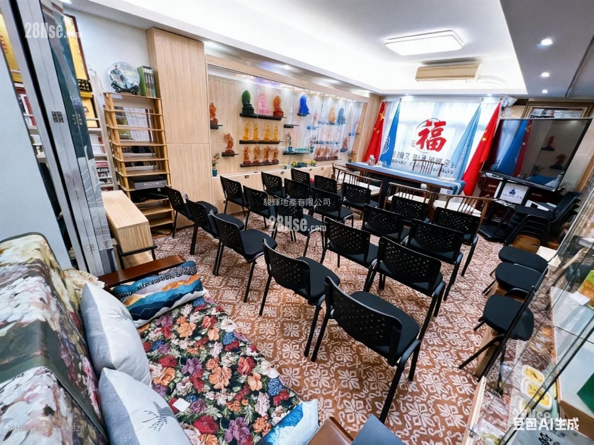 宝声大厦 租盘 2 房 , 1 浴室 475 平方尺