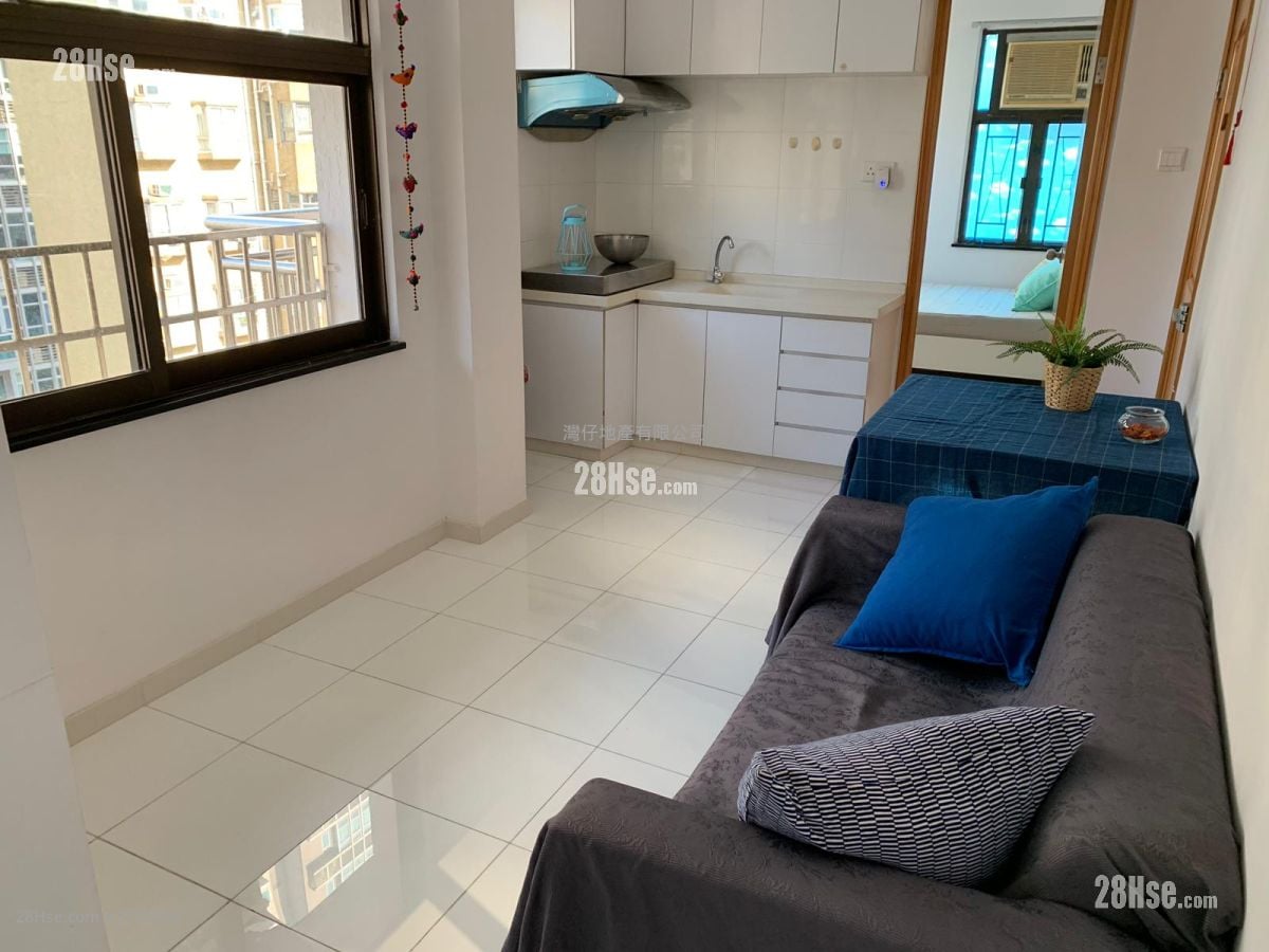 安东大厦 租盘 2 房 , 1 浴室 356 平方尺