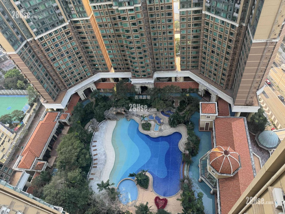 泓景臺 租盤 3 房 , 2 浴室 735 平方呎