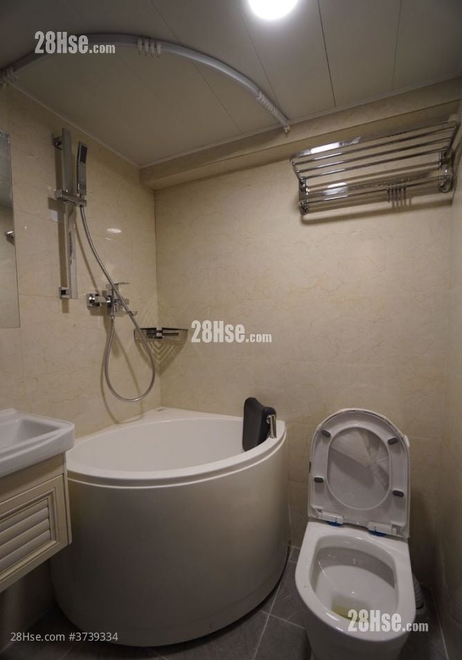 福昌楼 租盘 开放式间隔 , 1 浴室 125 平方尺