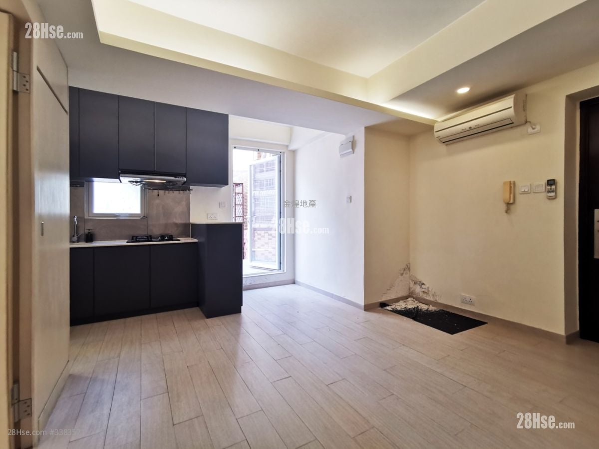 金光大厦 租盘 1 房 , 1 浴室 345 平方尺