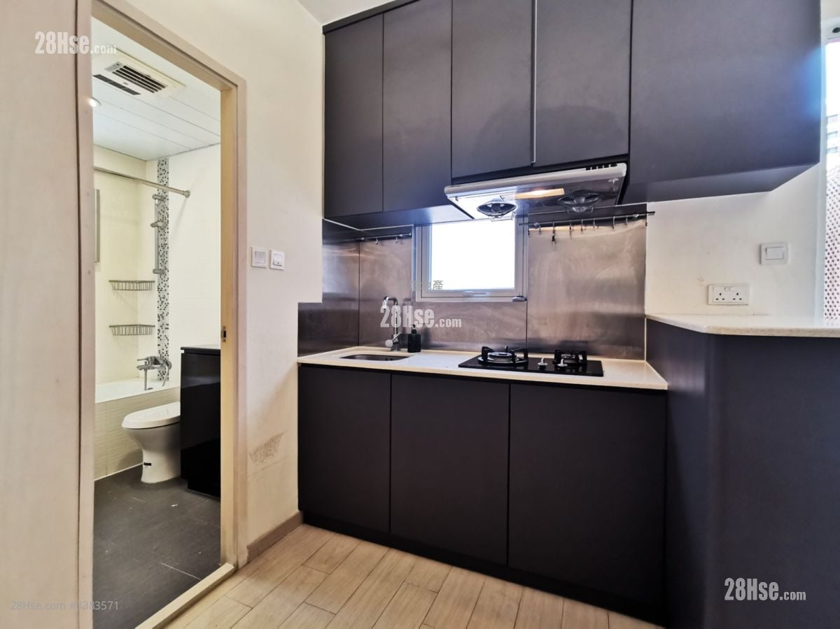 金光大厦 租盘 1 房 , 1 浴室 345 平方尺