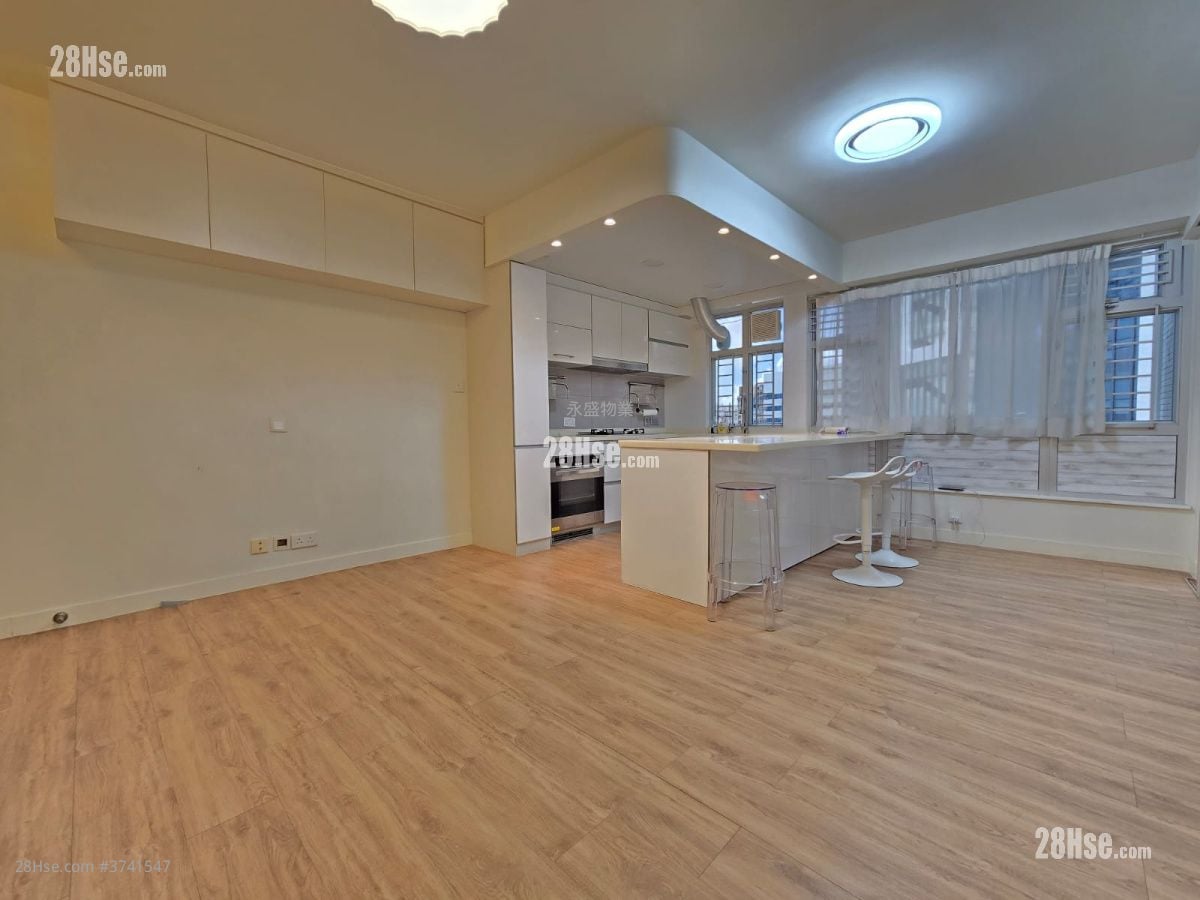 俊民苑 租盘 2 房 , 1 浴室 525 平方尺