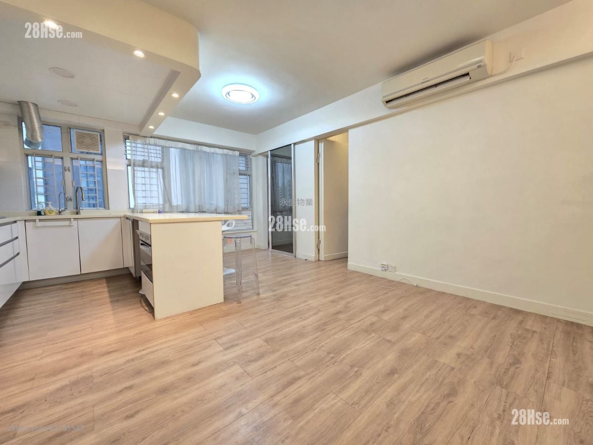 俊民苑 租盘 2 房 , 1 浴室 525 平方尺