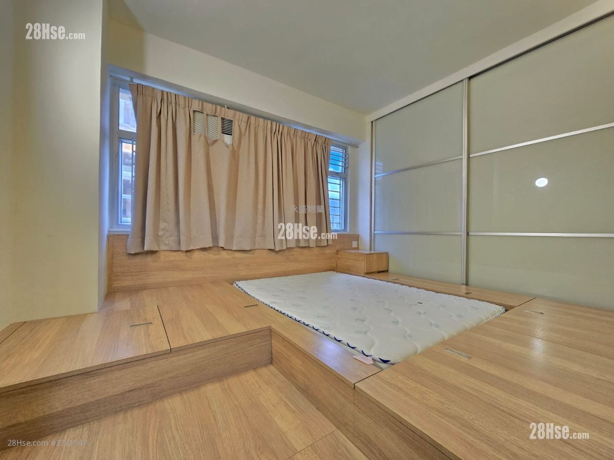 俊民苑 租盘 2 房 , 1 浴室 525 平方尺