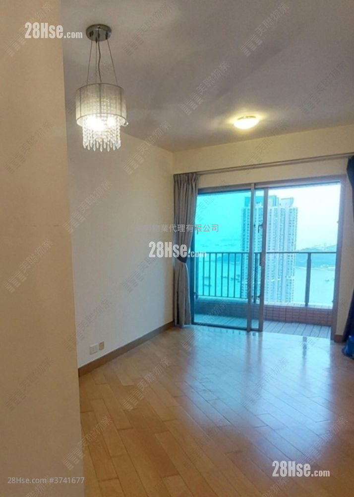 君匯港 租盤 2 房 , 1 浴室 478 平方呎