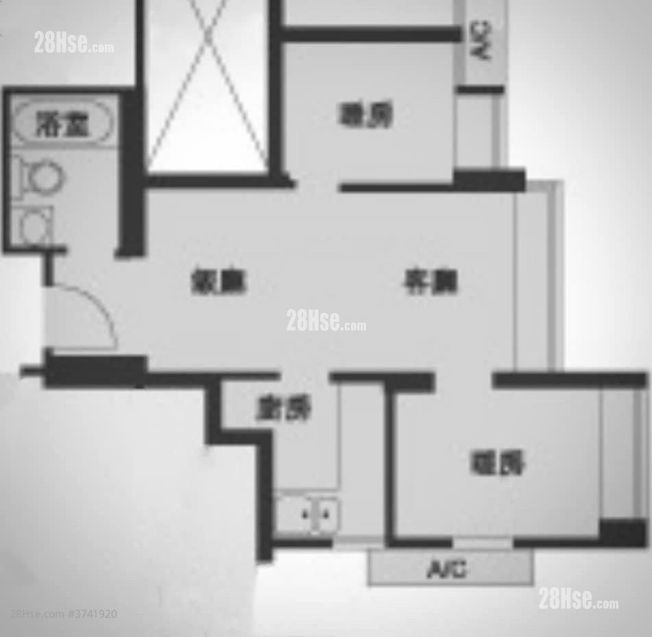 将军澳中心 租盘 2 房 406 平方尺