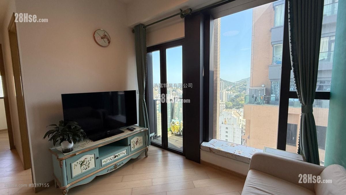 柏匯 租盤 2 房 , 2 浴室 604 平方呎