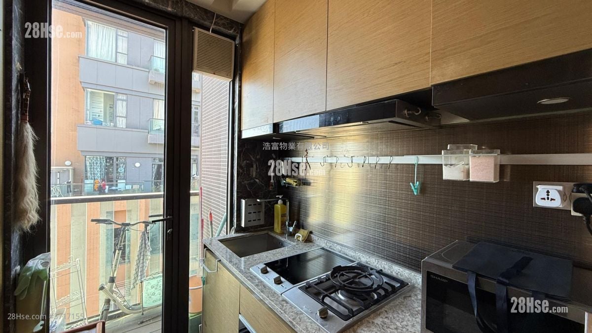 柏匯 租盤 2 房 , 2 浴室 604 平方呎