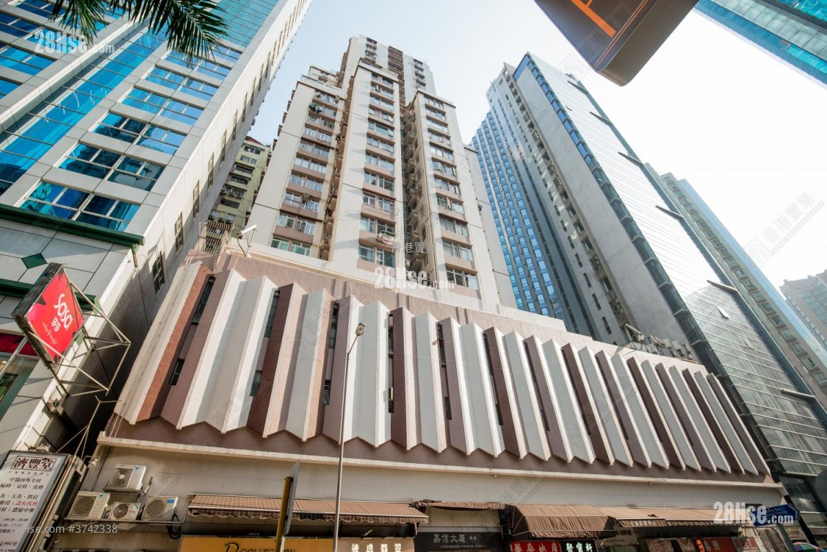 嘉信大廈 租盤 2 房 , 1 浴室 522 平方呎