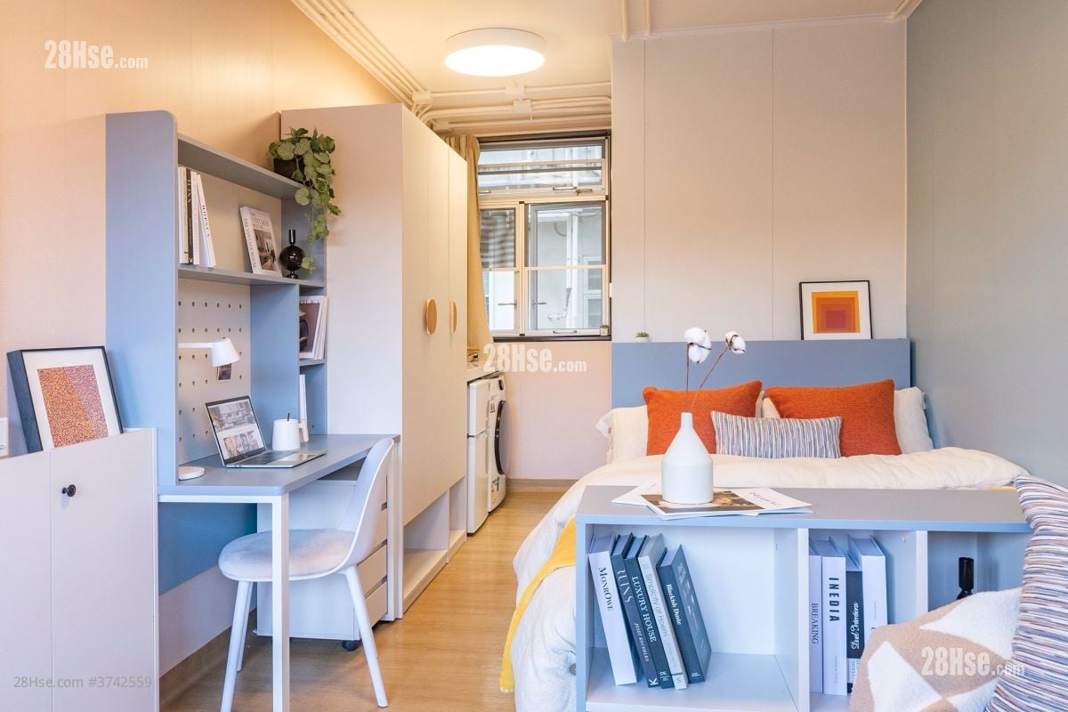 启航1331 X 城邸公寓 租盘 开放式间隔 , 1 浴室 150 平方尺