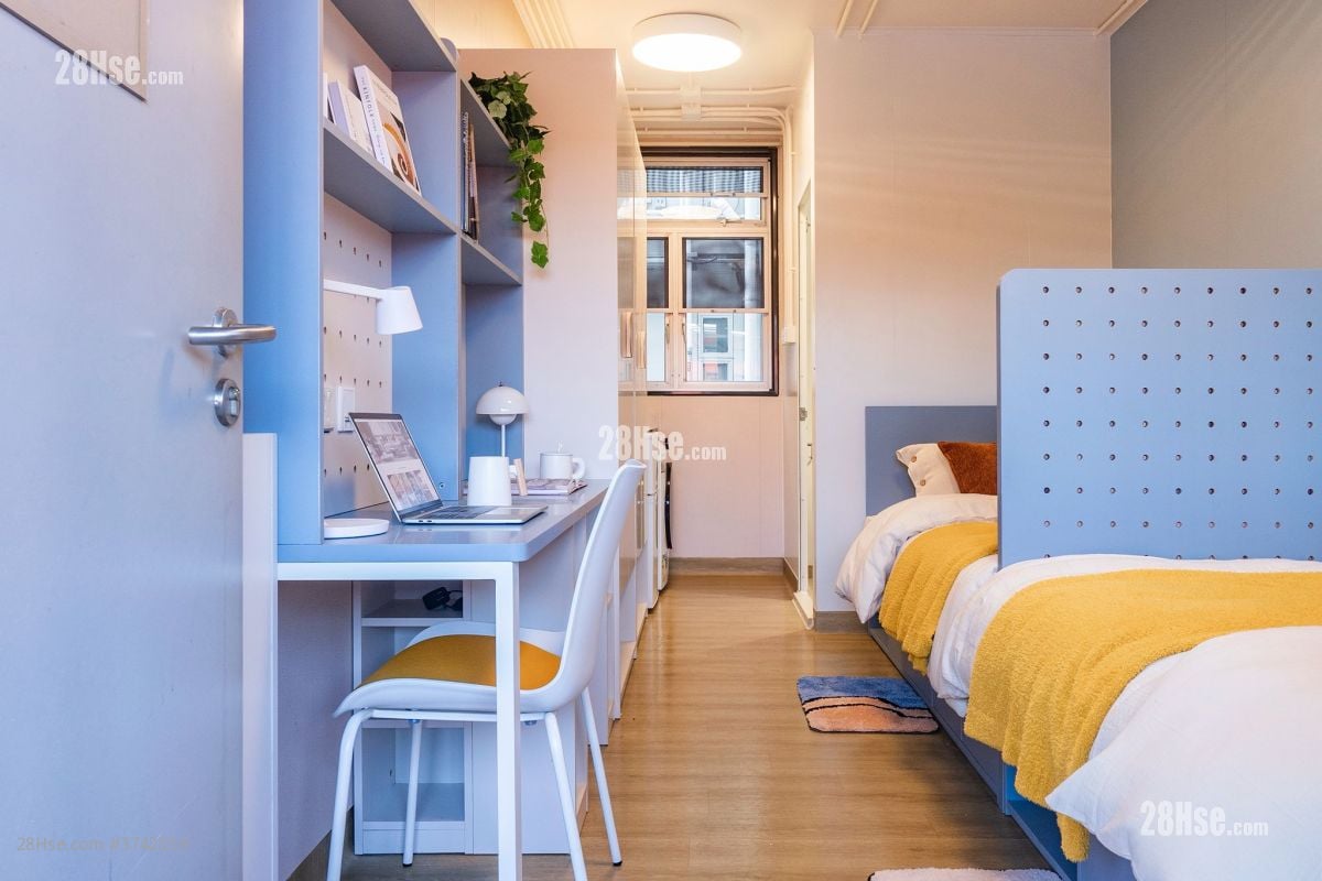 启航1331 X 城邸公寓 租盘 开放式间隔 , 1 浴室 150 平方尺