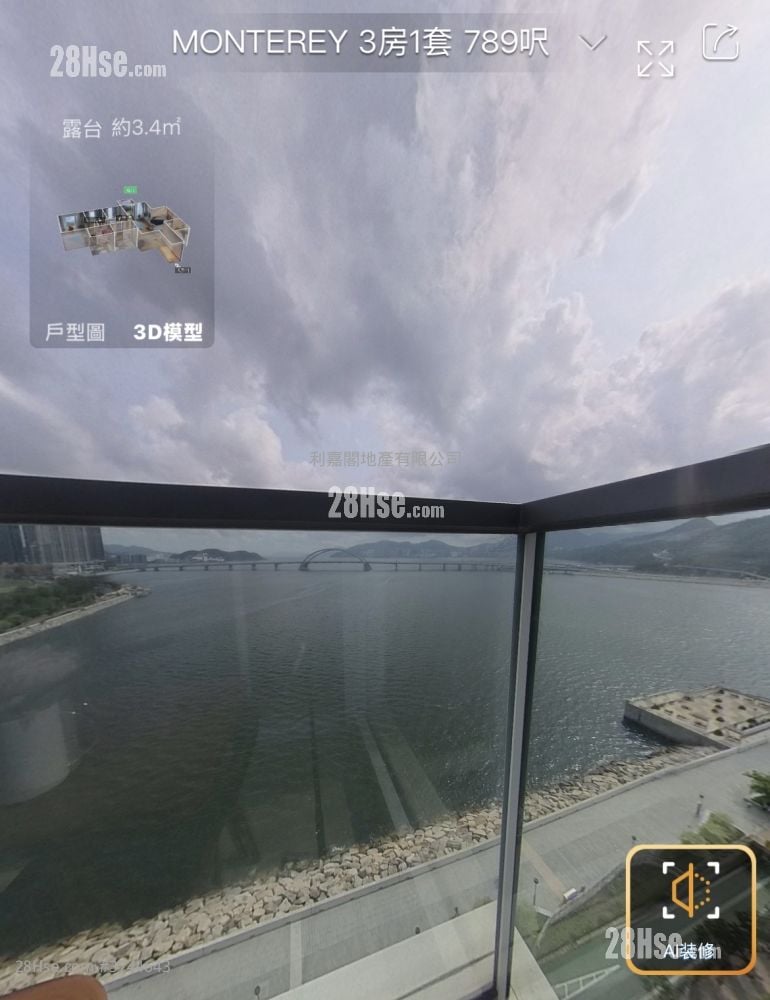 Monterey 售盤 3 房 789 平方呎