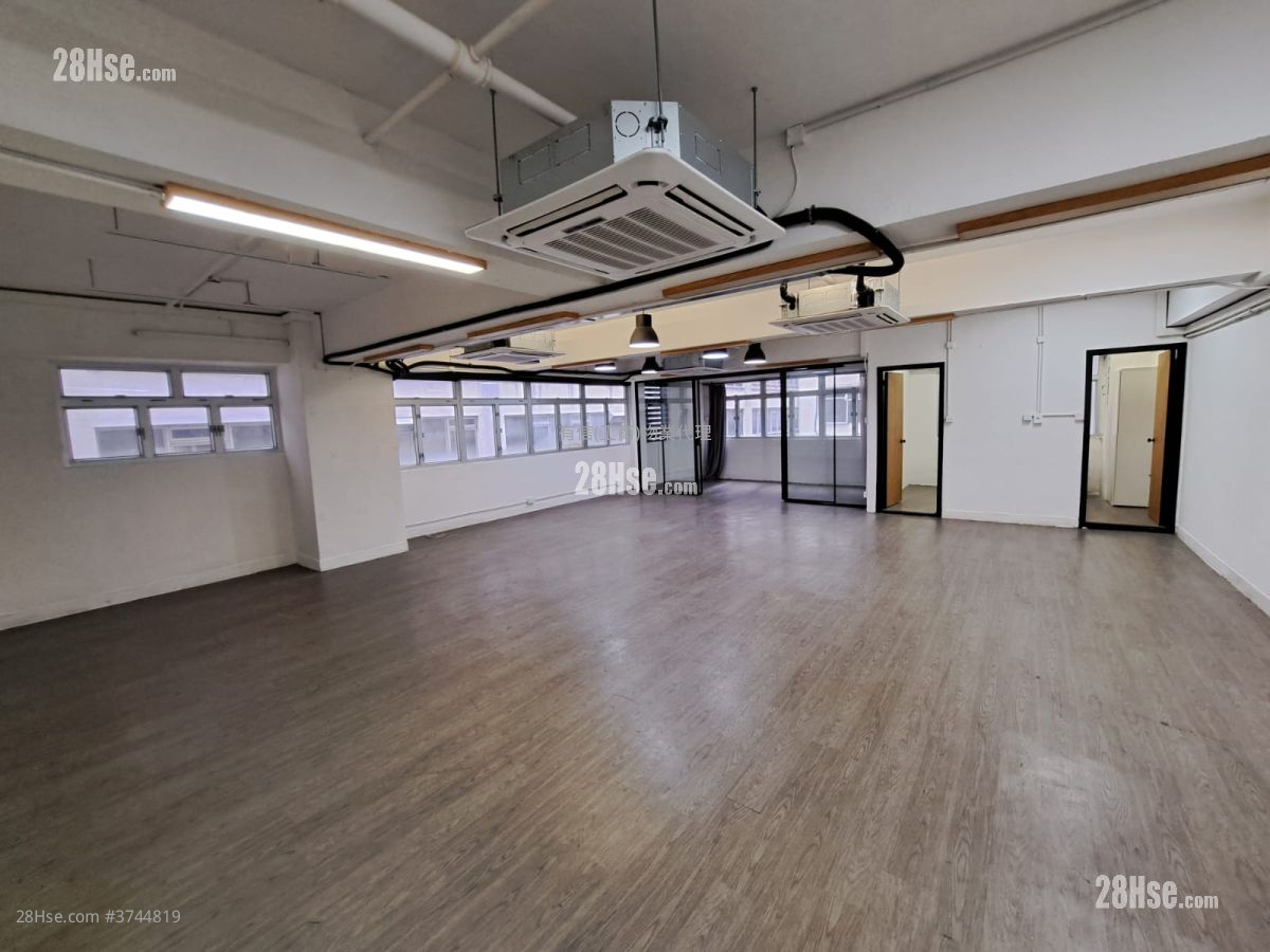 香港工業中心 租盤 2 房 , 1 廁所