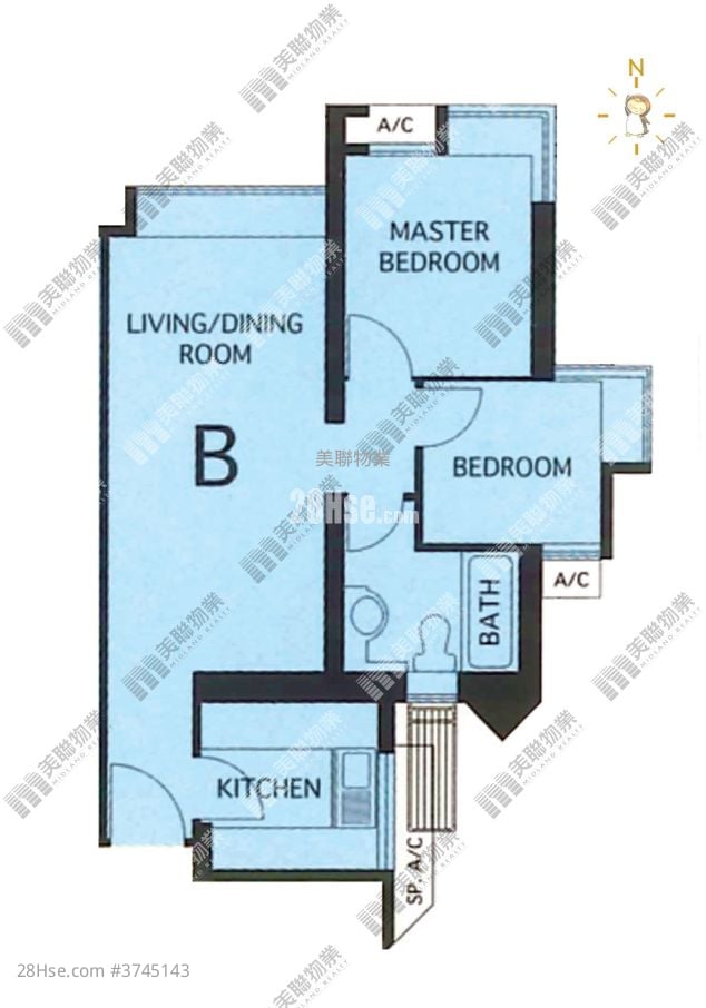 Ocean Shores Sell 2 Bedrooms , 1 Bathroom 512 ft²