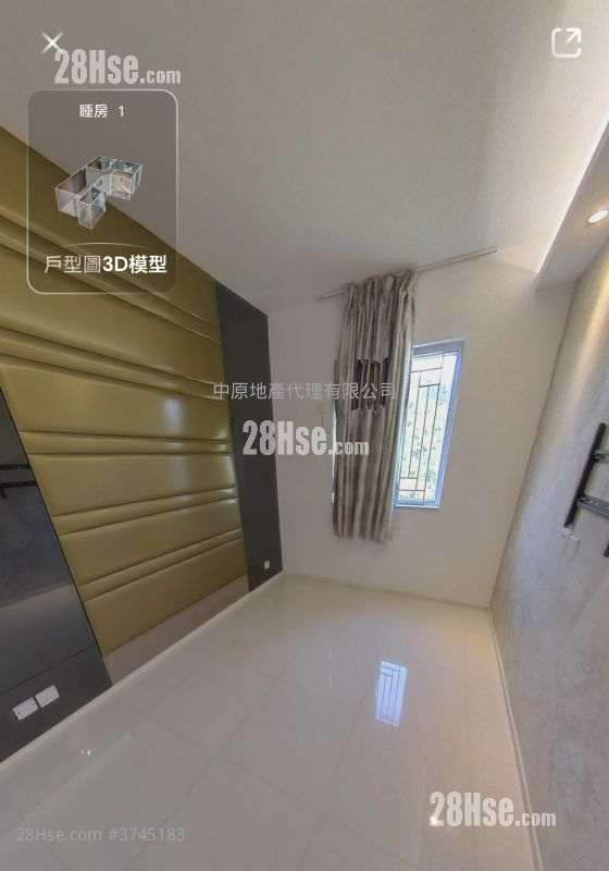 荃威花園 租盤 2 房 , 1 浴室 480 平方呎