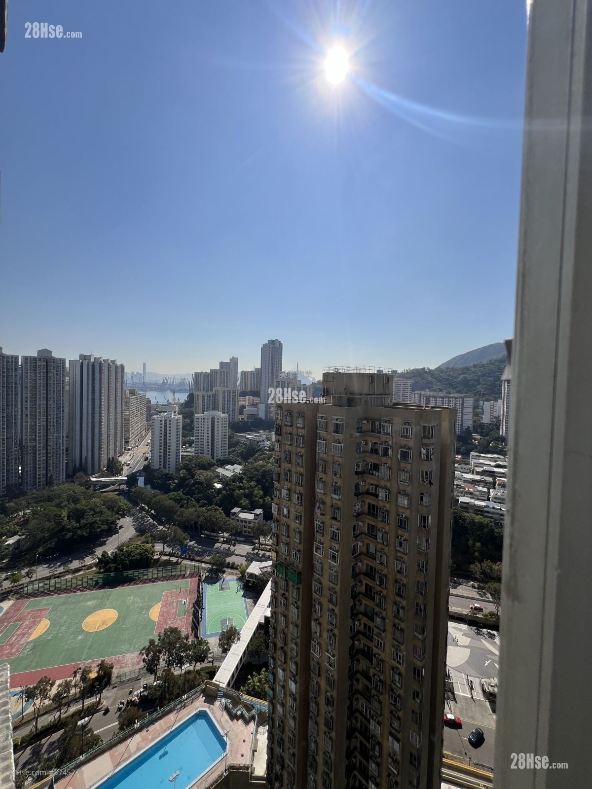 青怡花園 租盤 2 房 , 1 浴室 343 平方呎