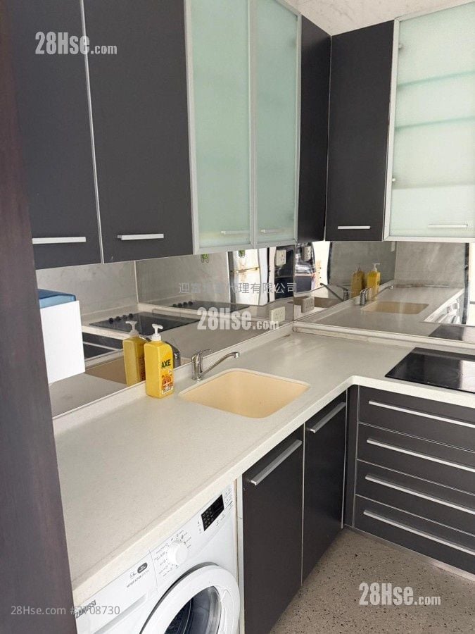 都会轩 租盘 2 房 , 1 浴室 478 平方尺