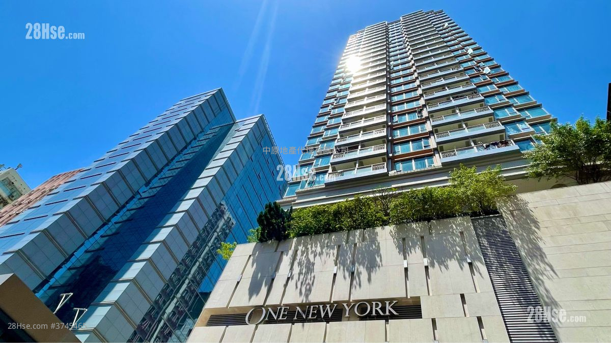 One New York 售盤 2 房 460 平方呎