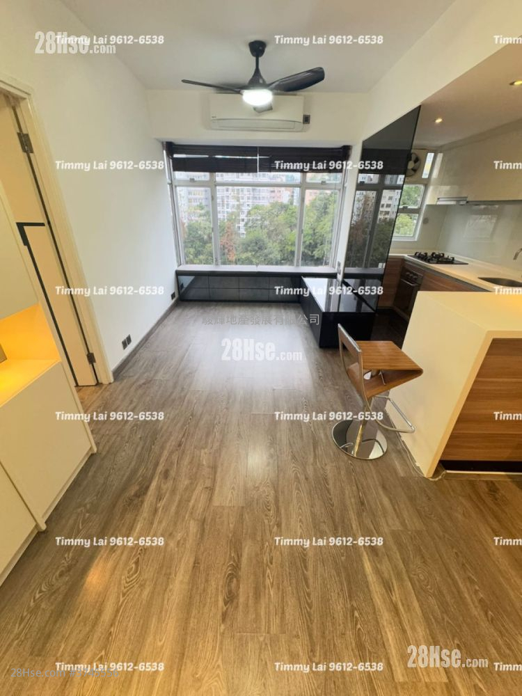 樂芬大廈 租盤 1 房 , 1 浴室 435 平方呎